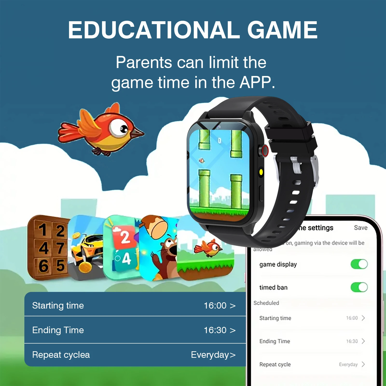 Kids′s Smart Watch 18 Games Ca - Smartwatch Watches Girls 리뷰 및 가격