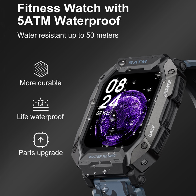 LIGE New Smart Watch For Men B - Smartwatch Timex Watches For Men 리뷰 및 가격
