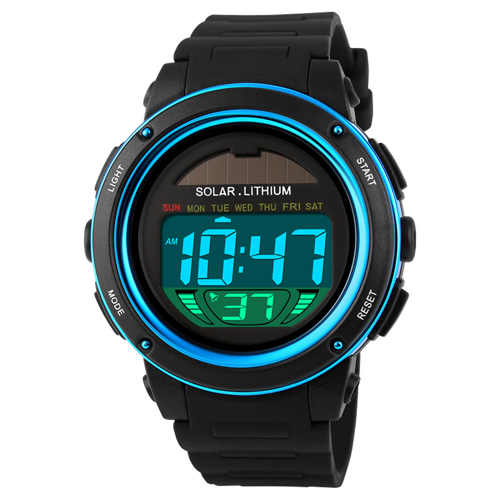 Solar Powered Digital Men Wome - Solar Powered Watch 리뷰 및 가격