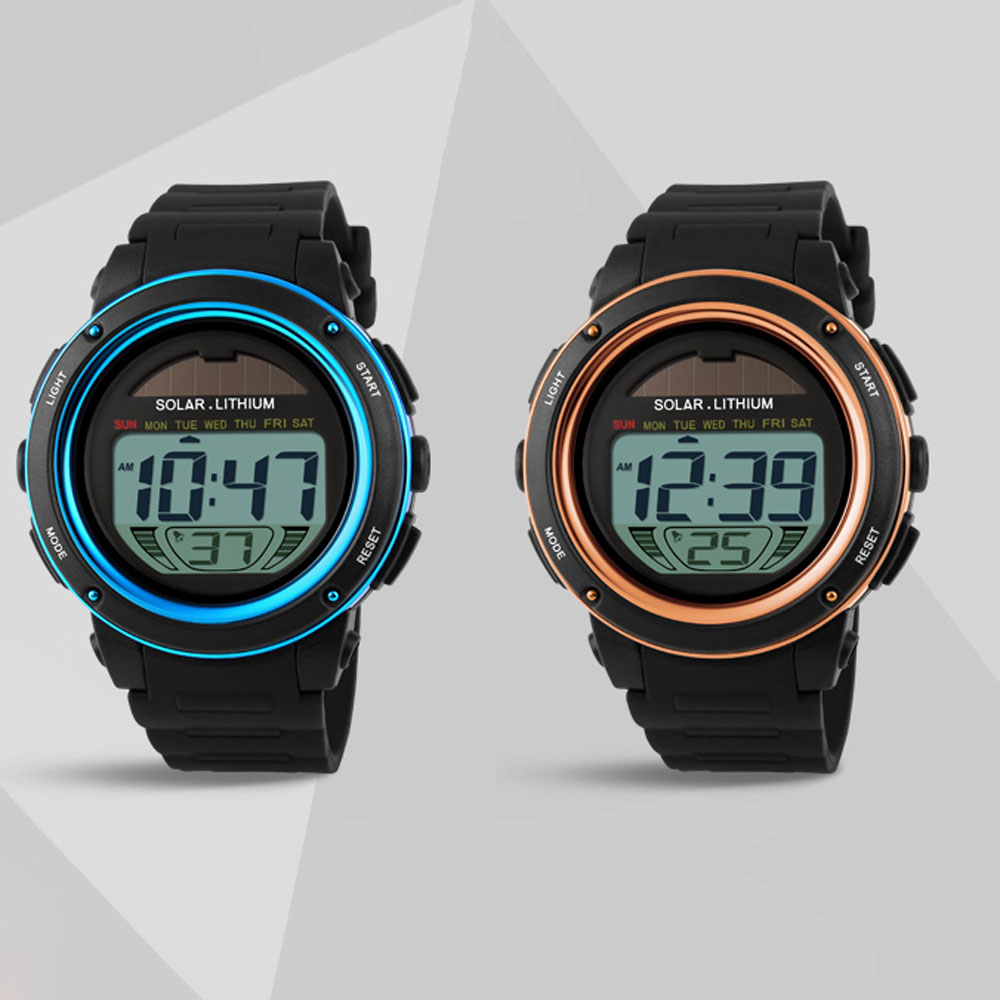 Solar Powered Digital Men Wome - Solar Powered Watch 리뷰 및 가격