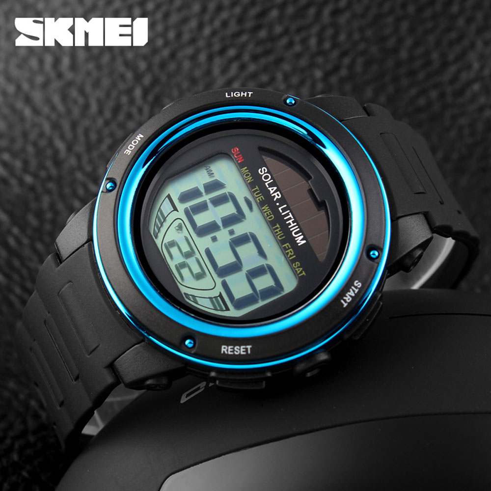 Solar Powered Digital Men Wome - Solar Powered Watch 리뷰 및 가격