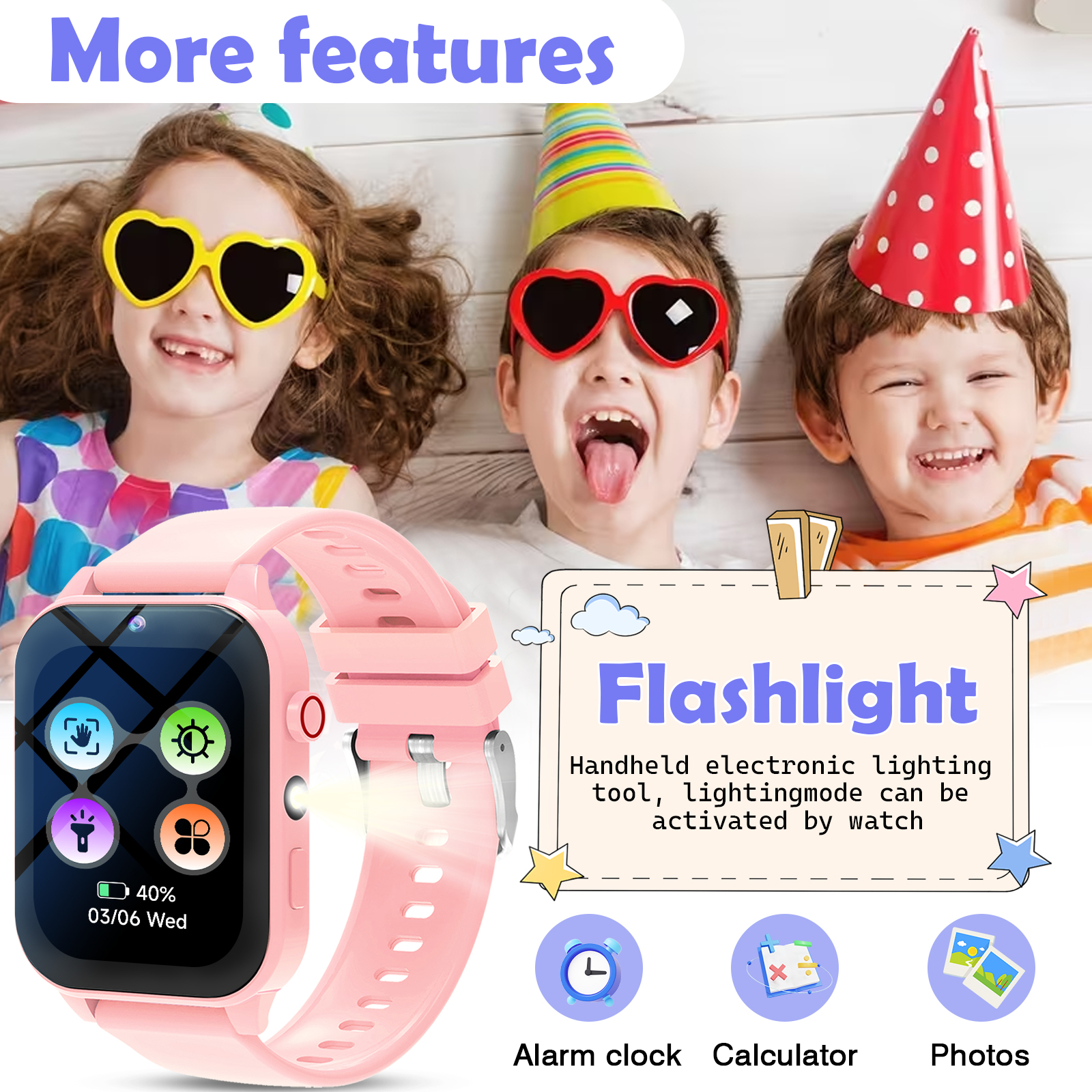 Kids Smart Watch, Multiple Puz - Smartwatch Digital Watches For Kid Girl 리뷰 및 가격