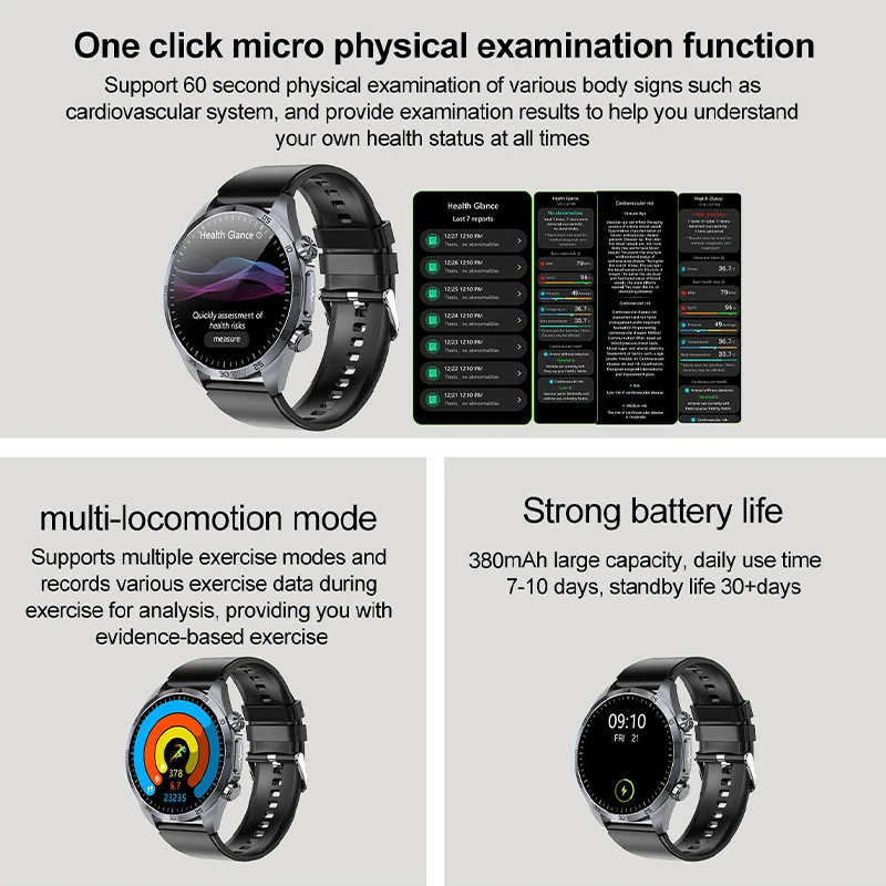 New ECG+PPG Smart Watch Pulse  - Smartwatch Online Watches For Men 리뷰 및 가격