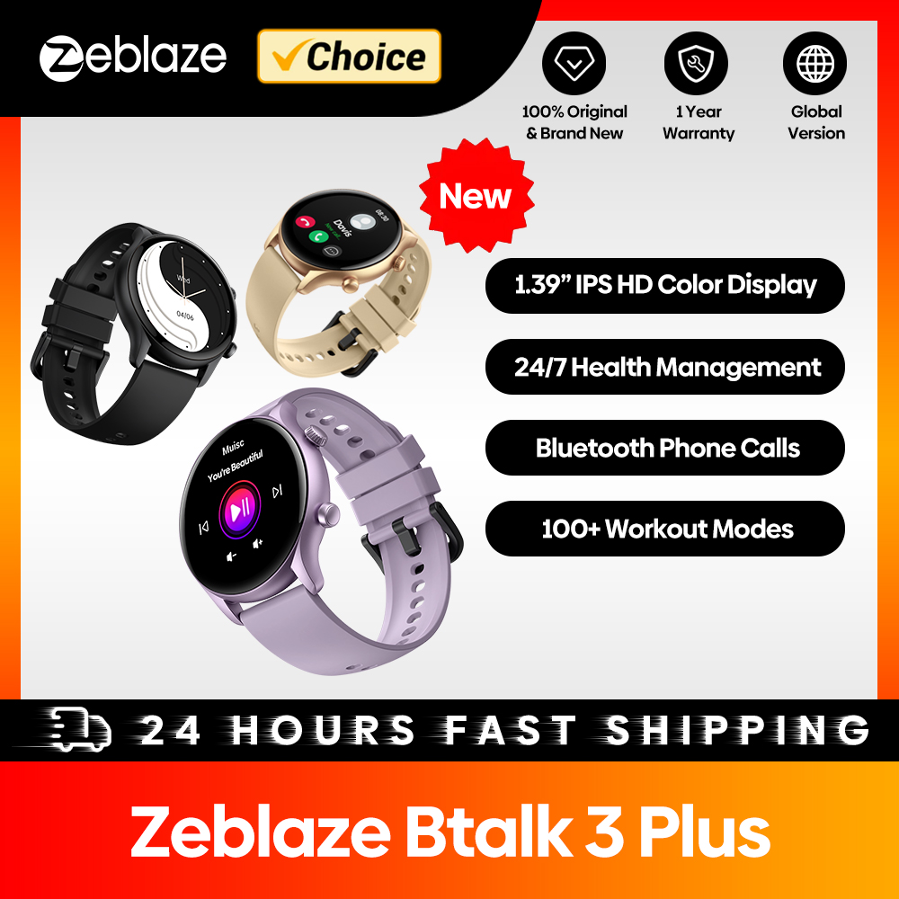 New Zeblaze Btalk 3 Plus Voice - Hybrid Smartwatch 리뷰 및 가격