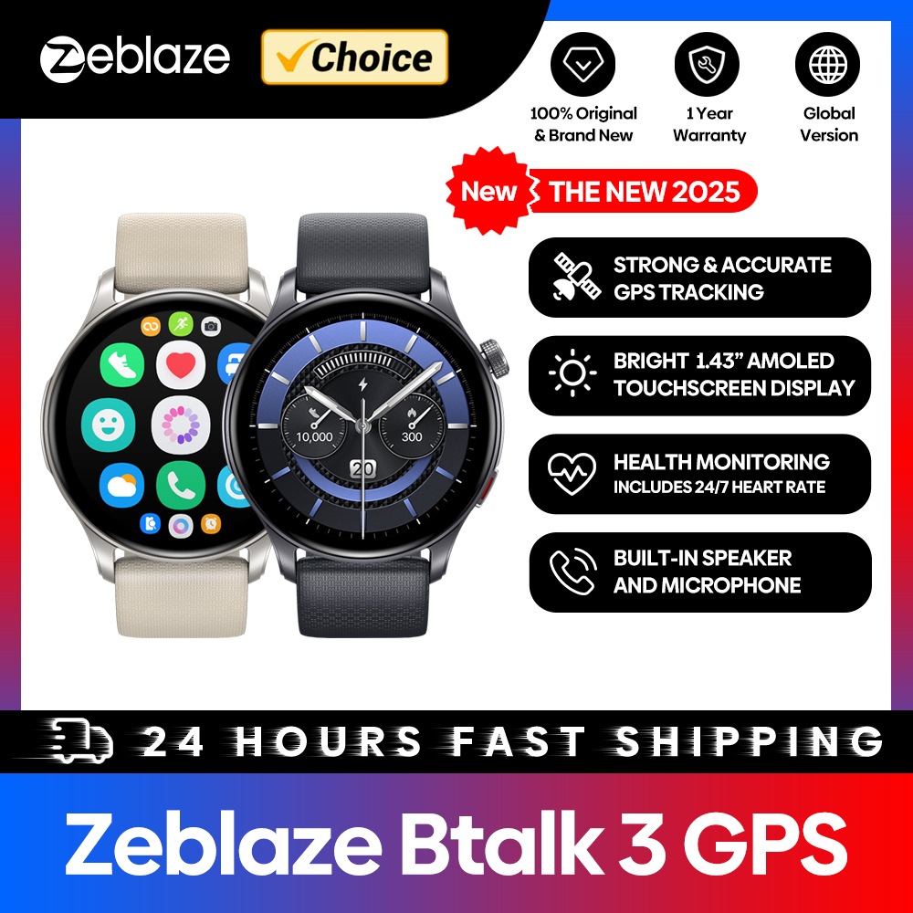 New Zeblaze Btalk 3 GPS Smartw - Hybrid Smartwatch 리뷰 및 가격