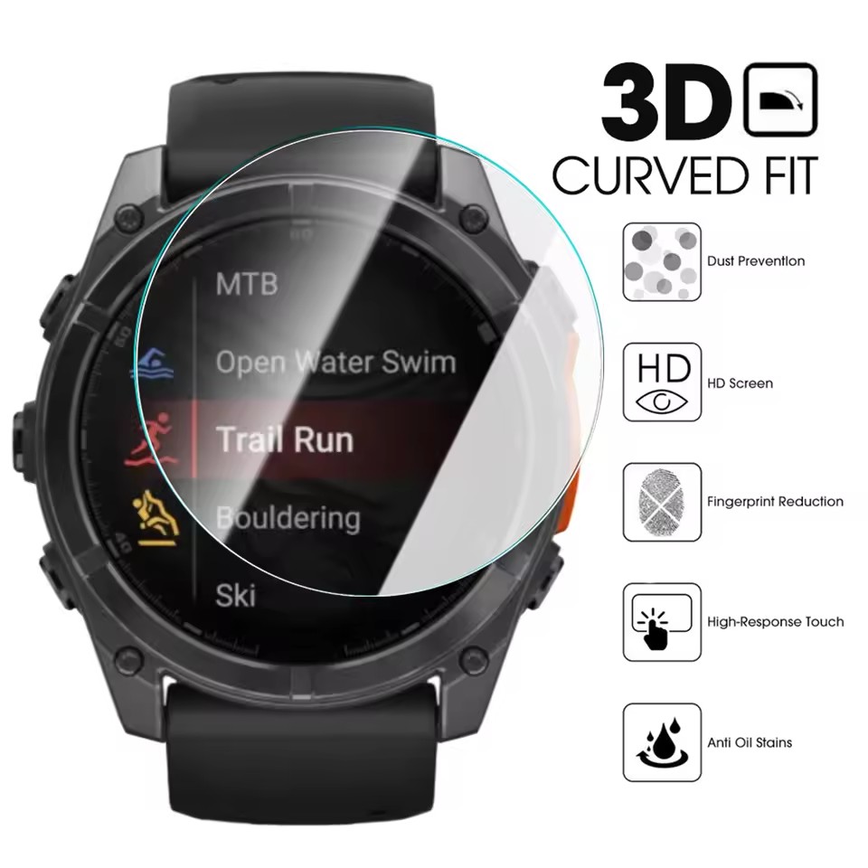Screen Protector For Garmin In - Solar Powered Watch 리뷰 및 가격