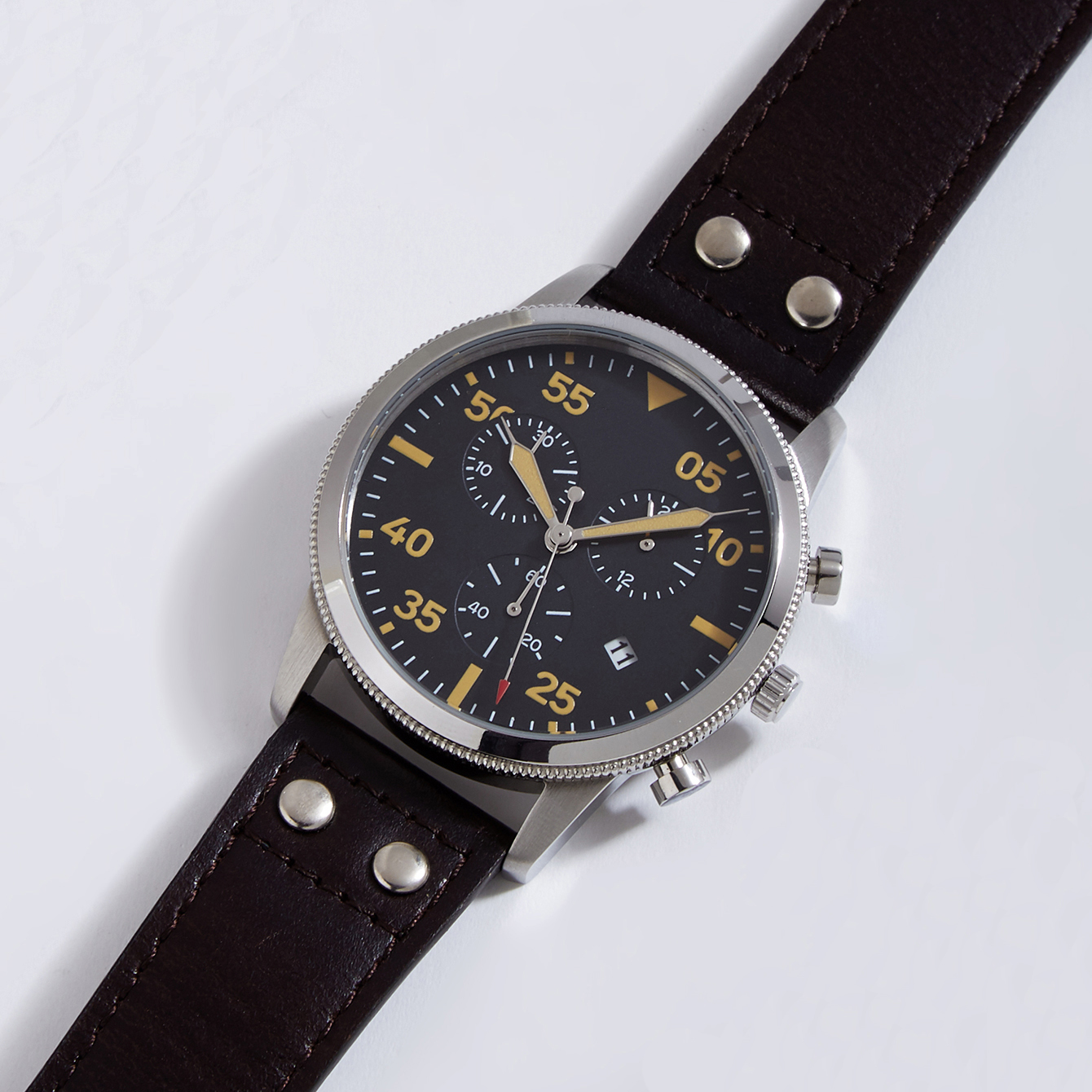 Chronograph Watch JS05 Miyota  - Solar Powered Watch 리뷰 및 가격