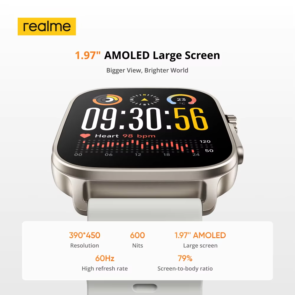 Global Version realme watch 5  - Hybrid Smartwatch 리뷰 및 가격