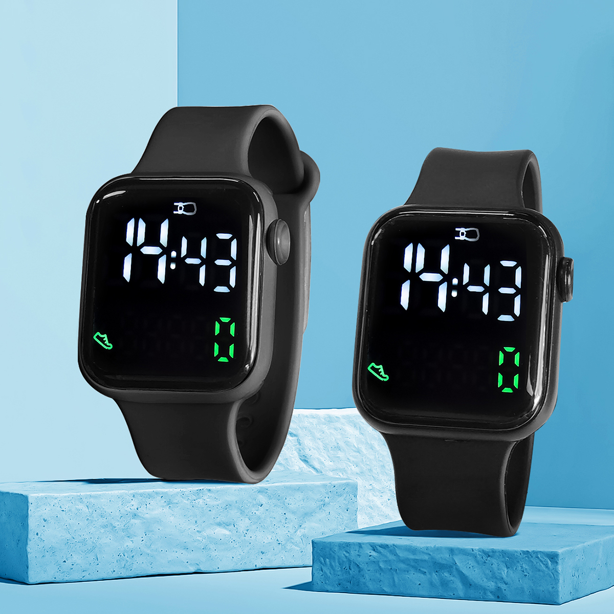 New 2PCS Student Minimalist Sm - Smartwatch Watches Girls 리뷰 및 가격