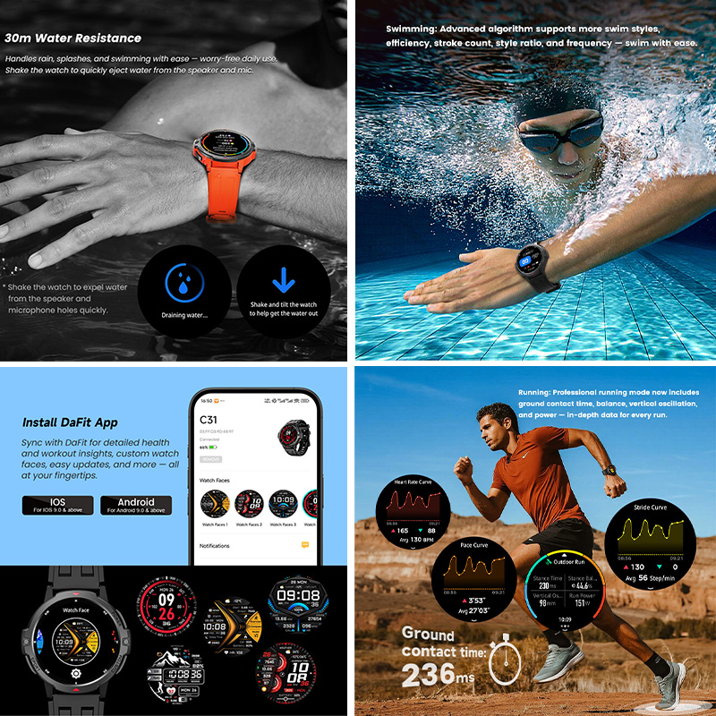 NEW Military GPS Smartwatch 3A - Smartwatch Timex Watches For Men 리뷰 및 가격
