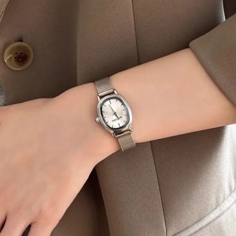 Small Oval Dial Green Watch Si - Minimalist Thin Watch 리뷰 및 가격