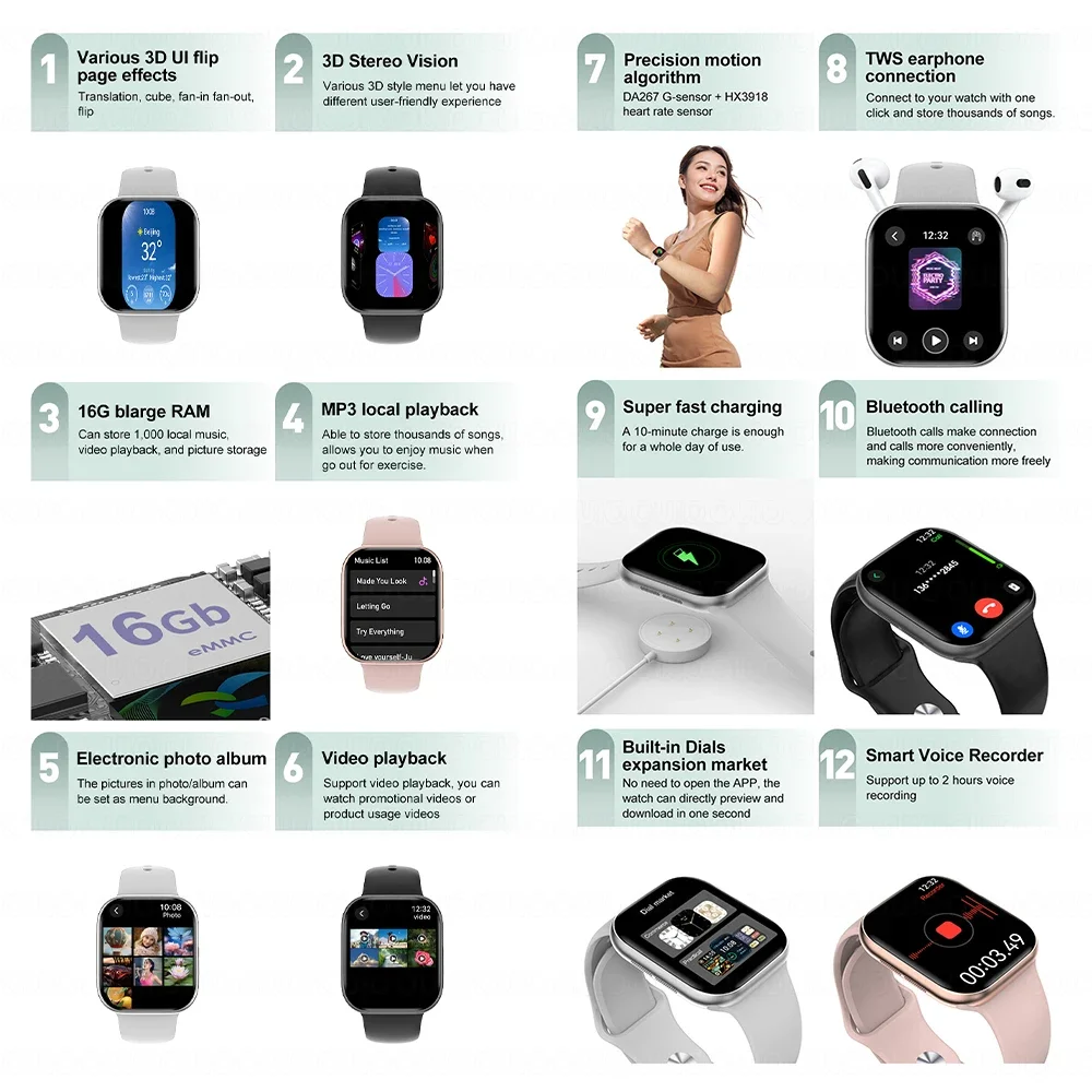 New DT Watch X Mini Smart Watc - Smartwatch Timex Watches For Men 리뷰 및 가격