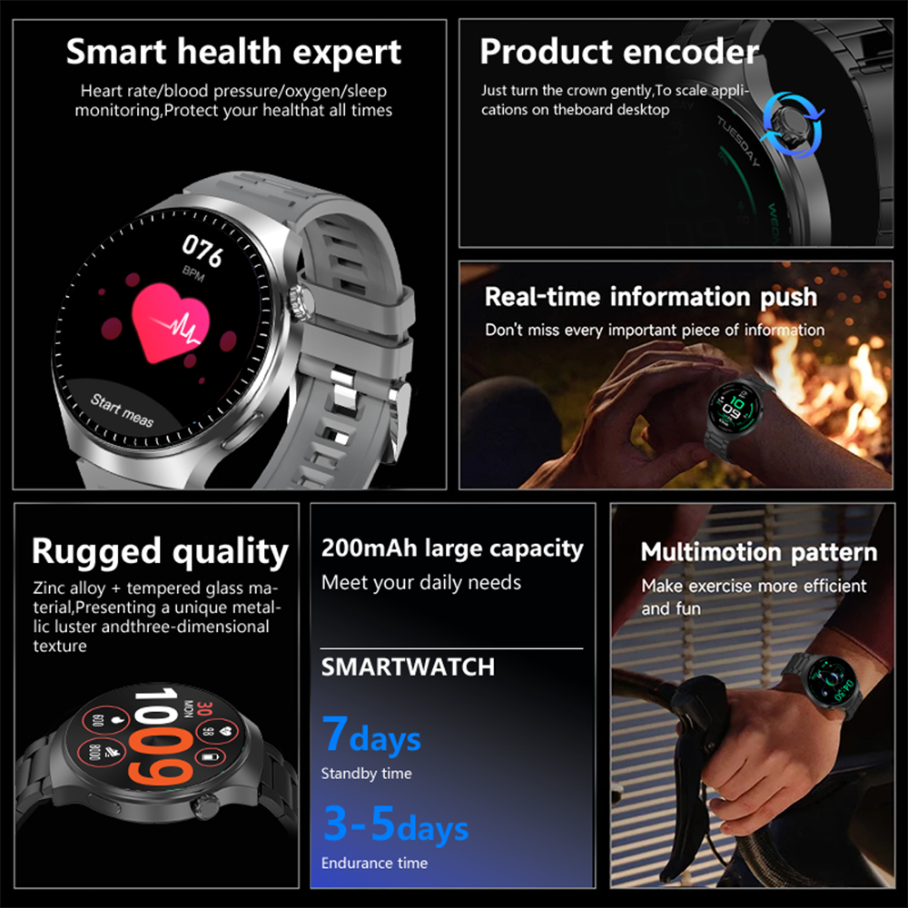 LAXASFIT 2026 New Men's Smartw - Hybrid Smartwatch 리뷰 및 가격