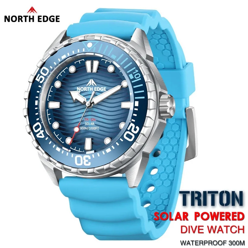 NORTH EDGE 2025 New TRITON Sol - Solar Powered Watch 리뷰 및 가격