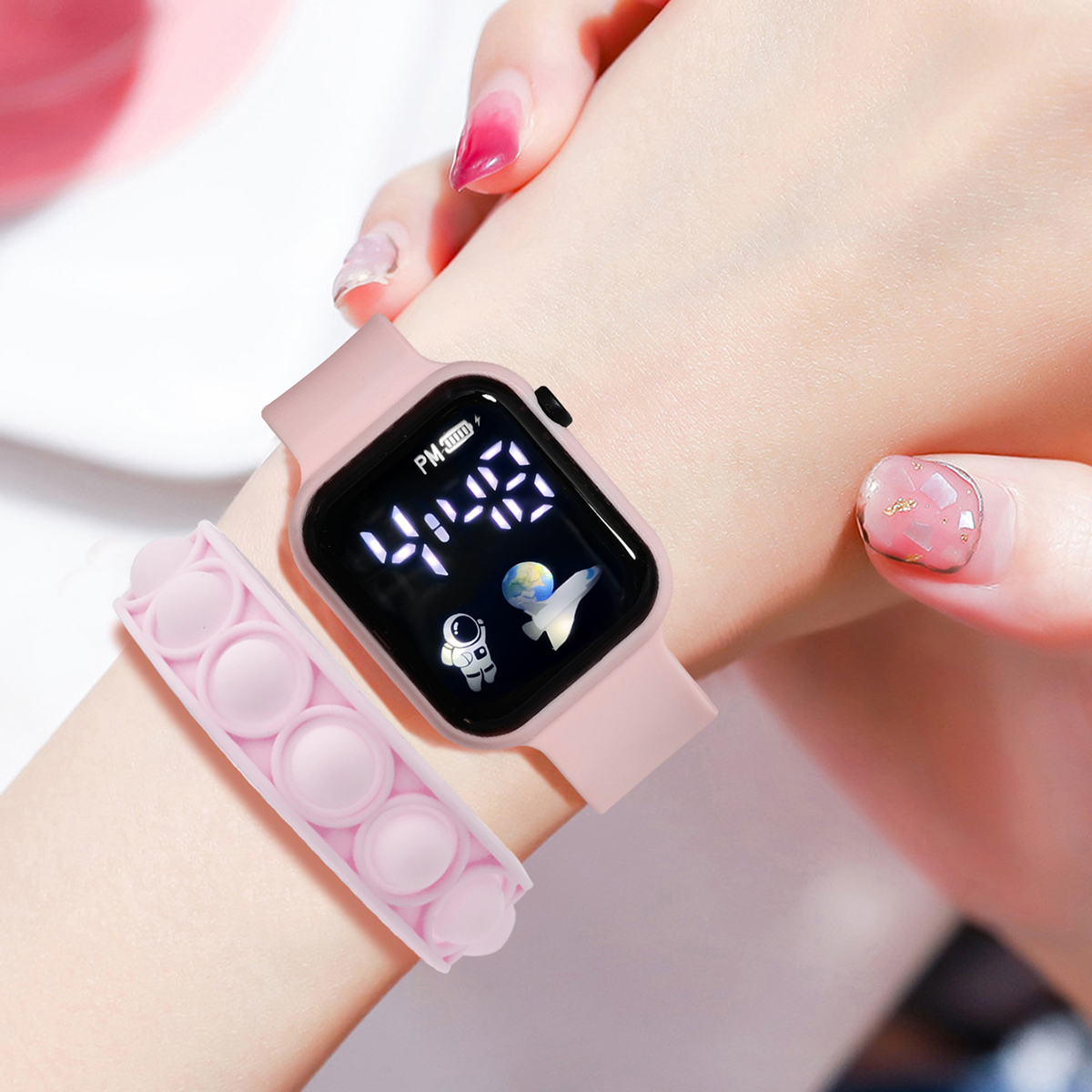 2PCS Children's Smart Watch Br - Smartwatch Watches Girls 리뷰 및 가격