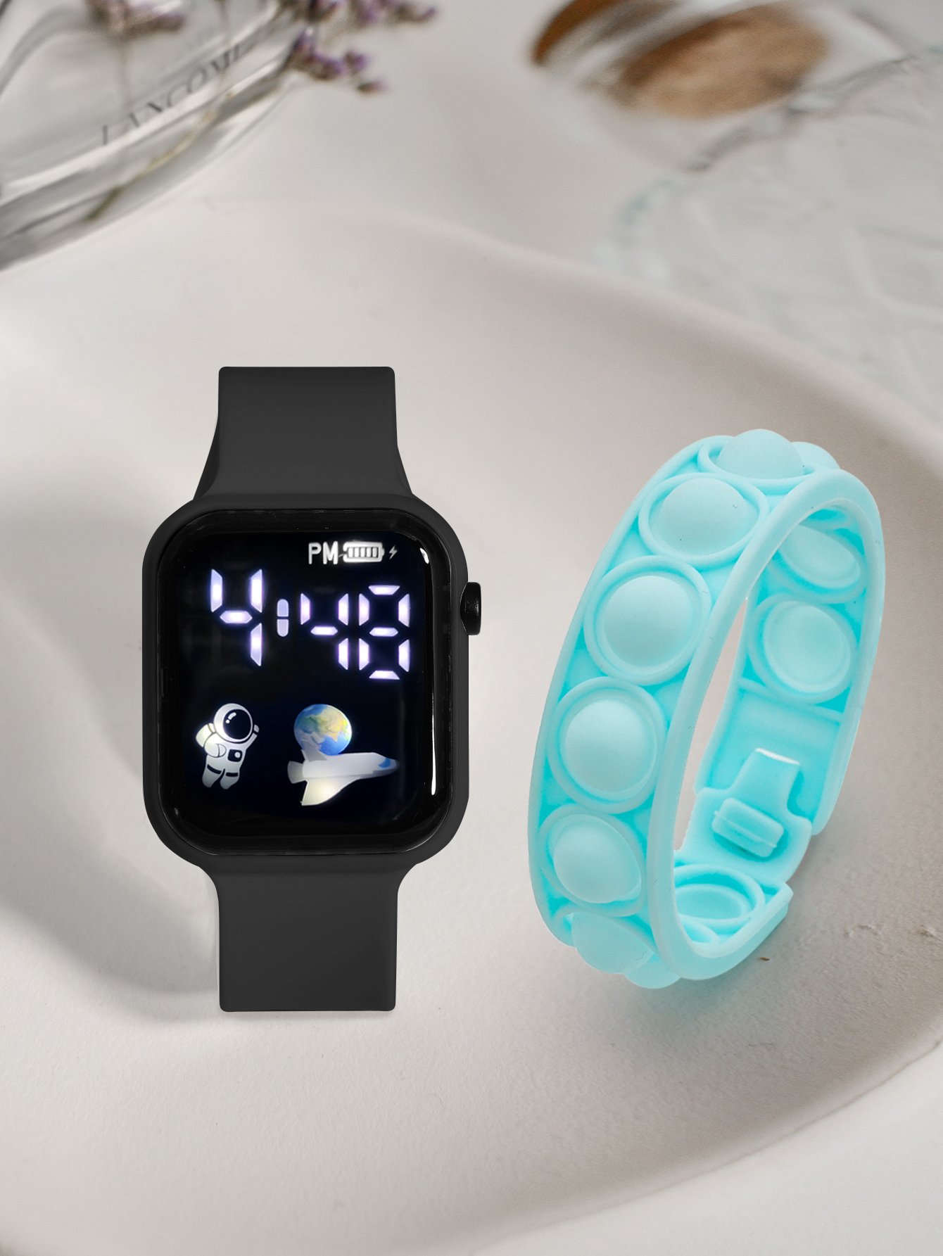 2PCS Children's Smart Watch Br - Smartwatch Watches Girls 리뷰 및 가격